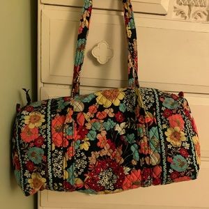 Vera Bradley Happy Snails Small Duffel; very lightly used